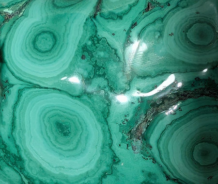 malachite mineral texture as nice natural backgroundの写真素材