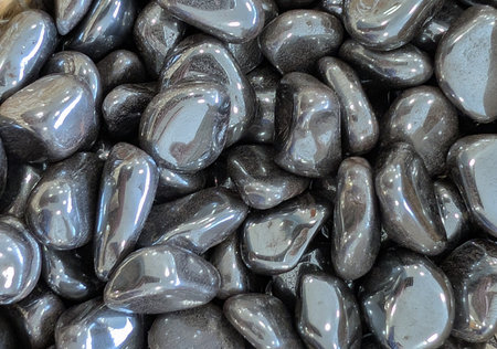 hematite mineral texture as very nice natural backgroundの写真素材