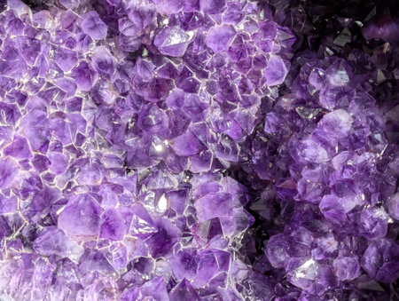 amethyst mineral texture as very nice backgroundの写真素材