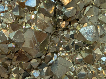 pyrite mineral texture as very nice natural backgroundの写真素材