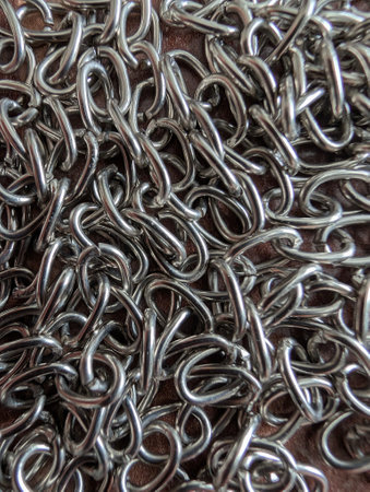 steel chains texture as very nice metal texture
