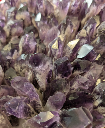 amethyst mineral texture as very nice backgroundの写真素材