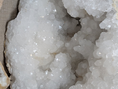 berg crystal mineral texture as nice backgroundの写真素材