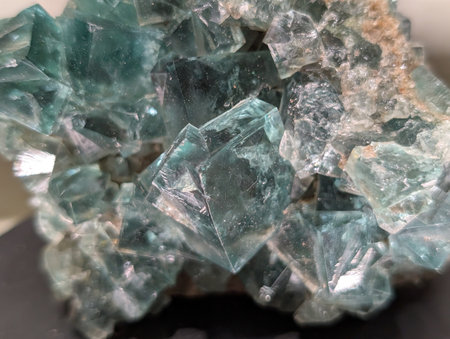 fluorite mineral texture as very nice natural backgroundの写真素材