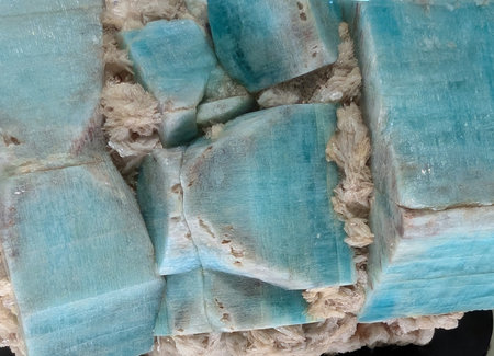 amazonite mineral texture as very nice natural backgroundの写真素材