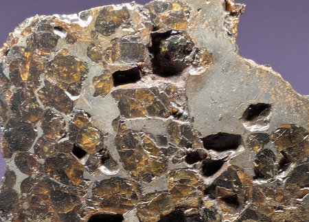 meteorite metal mineral texture as very nice natural backgroundの写真素材