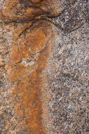 Granite boulders create beautiful textures.の写真素材
