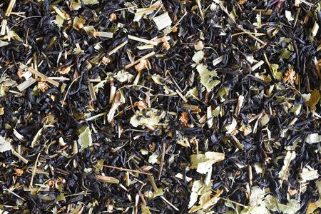 Black tea with herbs from Tatarstan in the Russian Federation.の写真素材