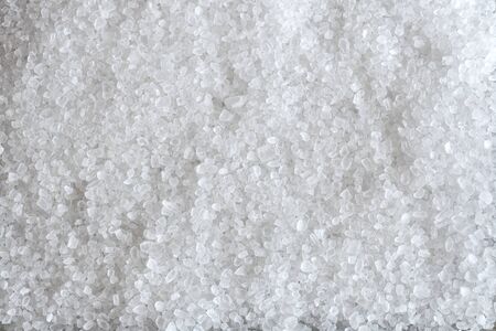 Smoothed out coarse sea salt creates interesting designs.の写真素材