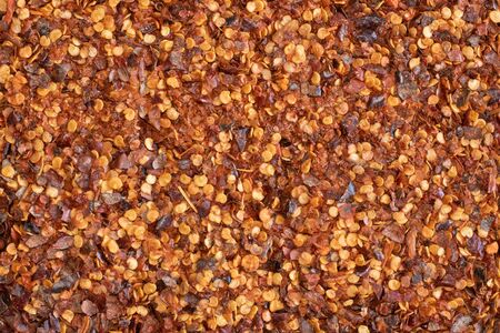 As an ingredient crushed chillies can be added to many different types of food to create a huge variety of hot and spicy aromatic meals.の写真素材