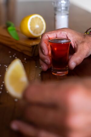 Break out the shot glasses, salt and lemon, barman, it's shooter time