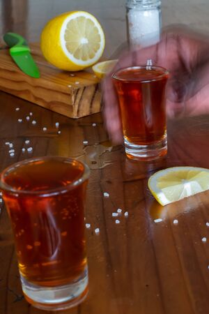Break out the shot glasses, salt and lemon, barman, it's shooter time