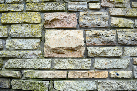 Brick Stone Wallの写真素材