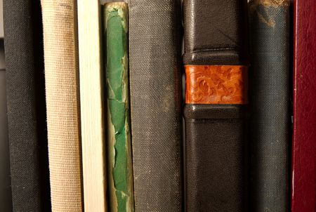 Stack of studying books