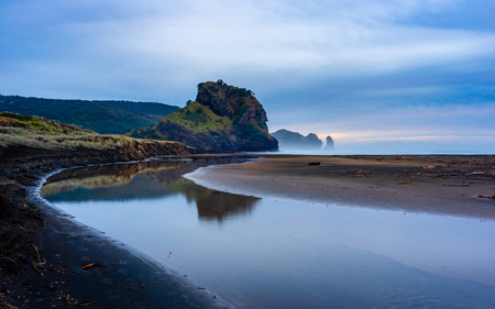 Lion Rock South Pihaの写真素材
