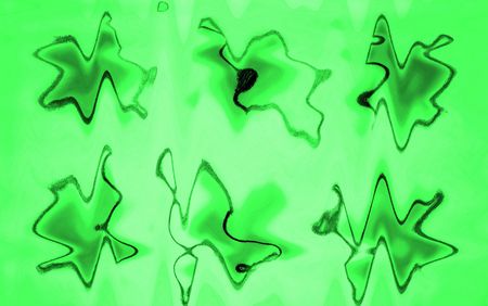 Abstract illustration of brightly lit green patternの写真素材