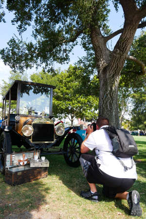 Car show California - Sep 02 2017 Exhibition of  American classic car on Car show Paso Robles California USA.のeditorial素材