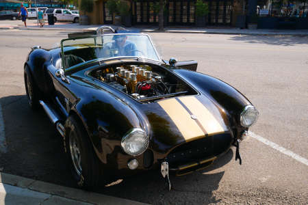 Car show California - Sep 02 2017 Exhibition of  American classic car on Car show Paso Robles California USA.のeditorial素材