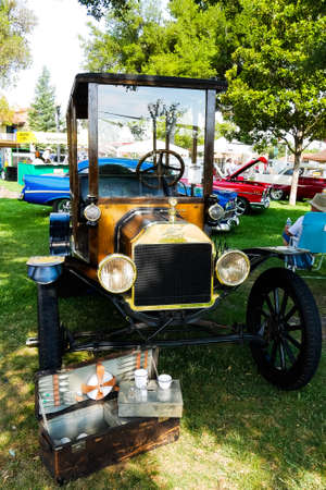 Car show California - Sep 02 2017 Exhibition of  American classic car on Car show Paso Robles California USA.のeditorial素材