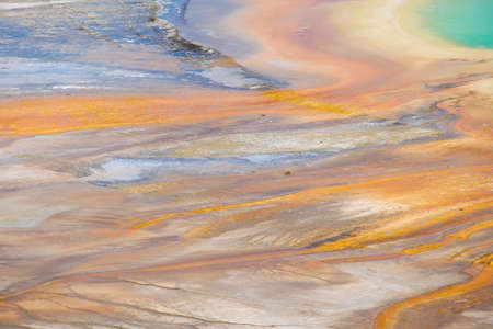 The Midway Geyser Basin's Grand Prismatic Spring is the largest hot spring in the United States,...