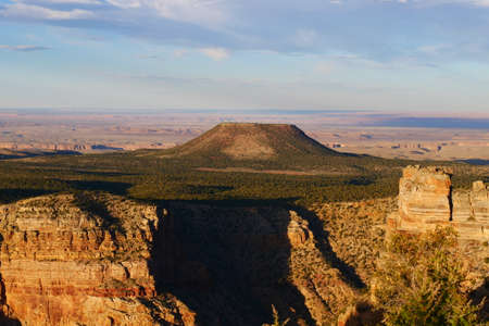 View over south rim Grand Canyon, Arizona, USAの写真素材