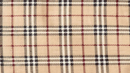 Scottish tartan check plaid background, plaid seamless pattern brown color background.