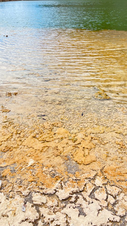Amazing panoramic view of Grand Canyon in Ratchaburi province, Thailand.の写真素材