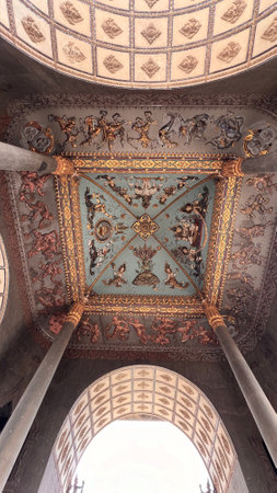 Patuxai victory gate of Triumph, formerly the Anosavari Monument.の写真素材