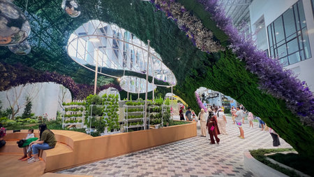 The Central World shopping mall in Bangkok, Thailand.の写真素材