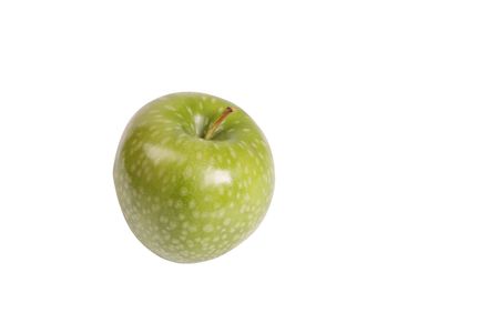 Fresh green appleの写真素材