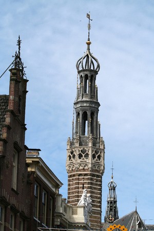 Alkmaar is a city in the Netherlands in the province of North-Hollandの写真素材