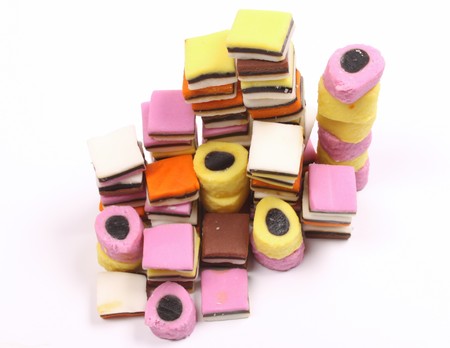 Colorful candyの写真素材