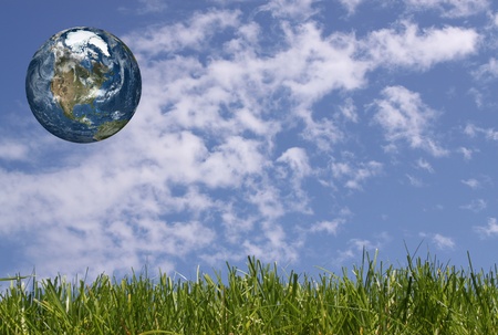 Earth over earth