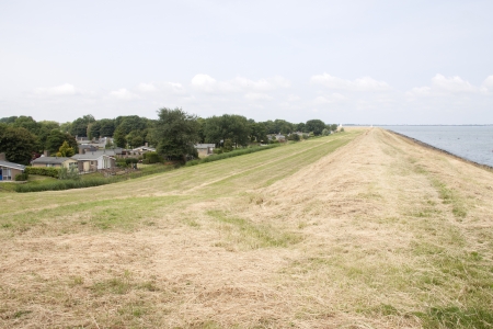 The test polder Andijk became in 1926-1927 laid out as test for the side canals of the IJsselmeer...
