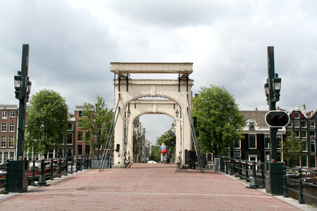 Netherlands, Amsterdam,june 2016: The metropolis Amsterdam attracks yearly millions of tourists.のeditorial素材