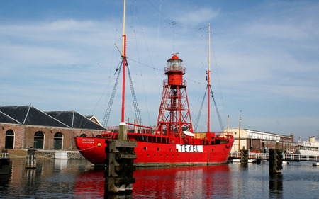 Den Helder, july, 2016: Willemsoord is a large former dockyard of the Royal Netherlands Navyのeditorial素材