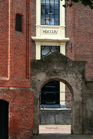 Netherlands, Harderwijk,-june 2016:small gateのeditorial素材