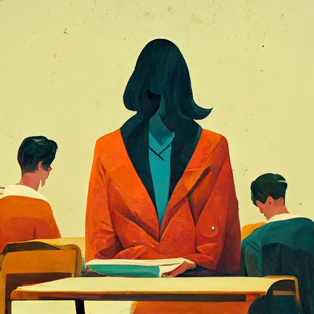 Business People Meeting Seminar Conference Presentation Concept. colorful illustrationの素材