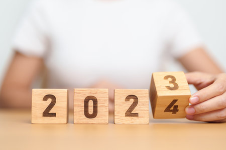 2023 change to 2024 year block on table. goal, Resolution, strategy, plan, start, budget, mission,...