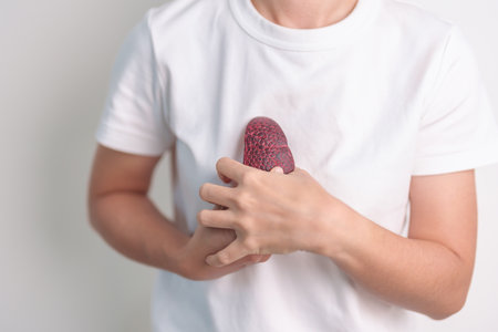 woman hold Smoker anatomy for Disease. Lung Cancer, Asthma, Chronic Obstructive Pulmonary or COPD, Bronchitis, Emphysema, Cystic Fibrosis, Bronchiectasis, Pneumonia and world Lung day conceptの写真素材