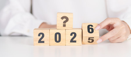 2025 to 2026 New year with questions mark. FAQ, frequency asked questions, Answer, Q and A,...