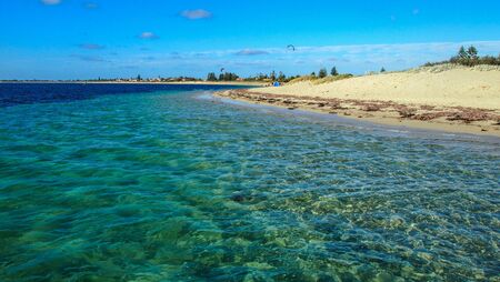 Beach in Rockingham, Western Australia, Australiaの写真素材