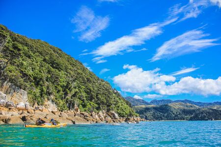 Abel Tasman National Park, South Island, New Zealandの写真素材