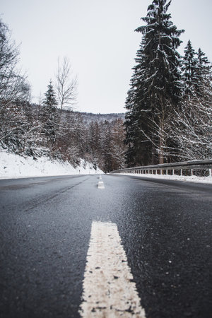 Winter in Harz Mountains National Parkの写真素材