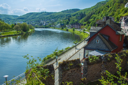 Cochem. A small picturesque town at Moselle river in Rhineland-Palatinate, Germany.