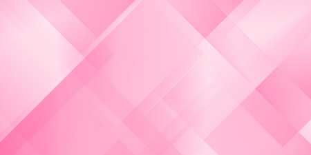 Luxurious modern pink background with color gradient geometric pattern, soft pastel pink gradient abstract geometric pattern, abstract pink paper cut shape background.の写真素材