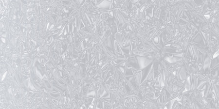 Crystal clear Shiny white or gray abstract background texture, the texture of a crumpled crystalized...