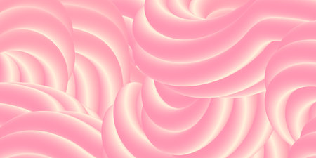 Abstract background with pink swirls. 3d rendering, 3d illustration.
