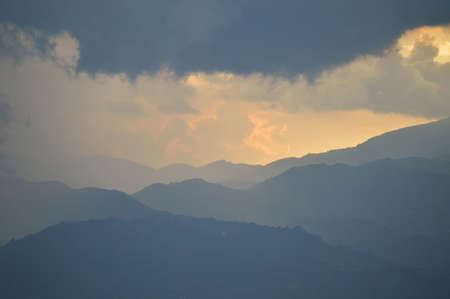 Nubes Borrascosasの写真素材