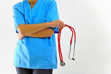 doctor with stethoscopeの写真素材